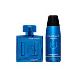 Franck Olivier Blue Touch Virtual Gift Set For Men (Eau de Toilette 100ml + Deodorant Spay 250ml)
