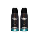 Franck Olivier In Black Deodorant Spray For Men 250ml (Pack of 2)