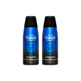 Franck Olivier Blue Franck Deodorant Spray For Men 250ml (Pack of 2)