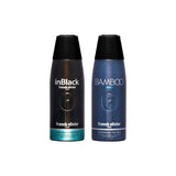 Franck Olivier In Black 250ml + Bamboo 250ml Deo Combo Set For Men