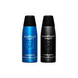 Franck Olivier Blue Touch 250ml + Black Touch 250ml Deo Combo Set For Men