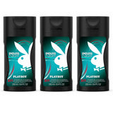 Playboy Endless Night Shower Gel For Men (Pack of 3, 250ml each)