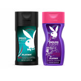 Playboy Endless Night Men & Women Shower Gel Combo (Pack of 2, 250ml each)