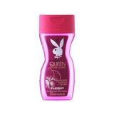 Playboy King of The Game & Queen Of The Game Shower Gel Combo (Pack of 2, 250ml each)