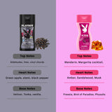 Playboy New York For Men & Super Women Shower Gel Combo For Men & Women (500 ml, Pack of 2)