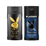 Playboy VIP Men & Playboy King of The Game Shower Gel Combo For Men (Pack of 2, 250 each)