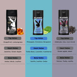 Playboy My VIP Story For Men + Generation Men + New York For Men Shower Gel Combo For Men (Pack of 3, 250ml each)