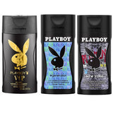 Playboy VIP Men + Generation Men + New York For Men Shower Gel Combo For Men (Pack of 3, 250 ml )