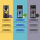 Playboy VIP Men + Generation Men + New York For Men Shower Gel Combo For Men (Pack of 3, 250 ml )