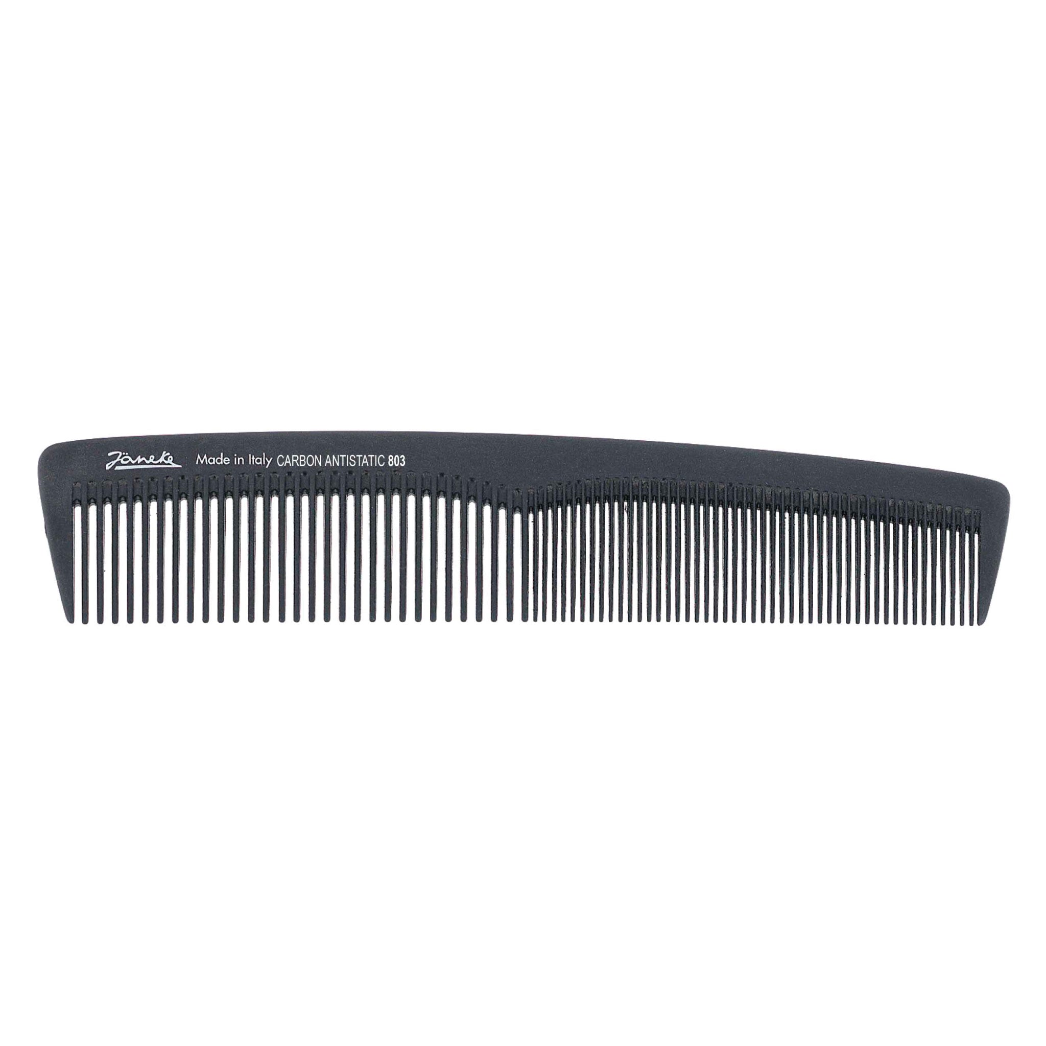 Janeke Professional Carbon Anti-Static Hair Comb 20.5cm