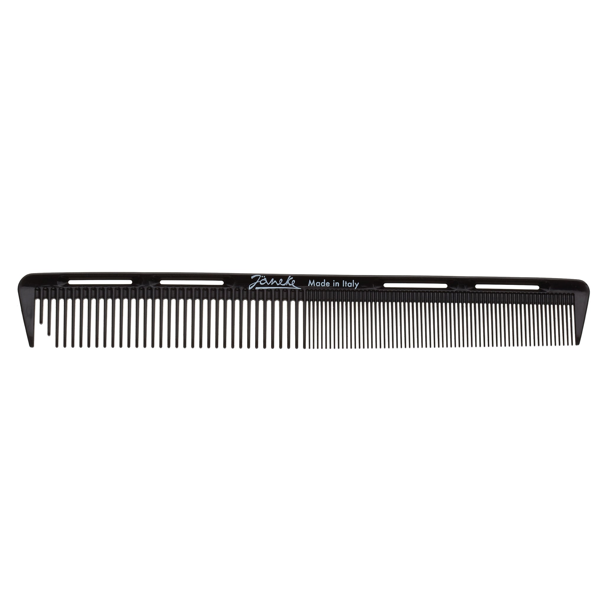 Janeke Professional Carbon Fibre Flexible Cutting Hair Comb 19cm