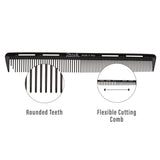 Janeke Professional Carbon Anti-Static Comb (Pack of 6)