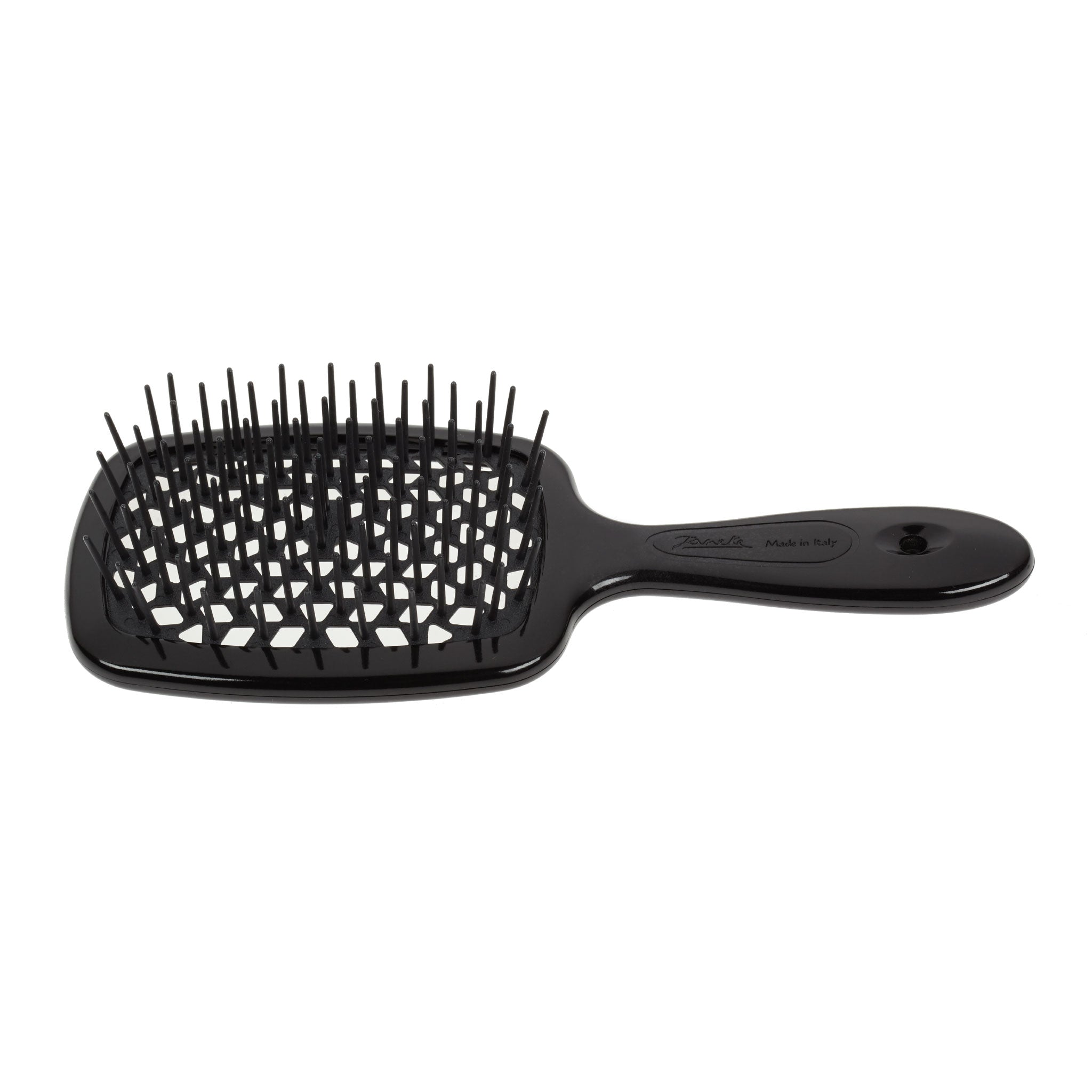 Janeke Professional Carbon Fibre Anti-Static Pneumatic Hair Brush 22cm