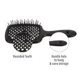 Janeke Professional Carbon Anti-Static Hair Brush (Pack of 4)