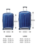 RONCATO WE ARE GLAM Range Blu & Blu Acciaio Color Hard Large Luggage