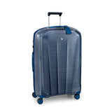 RONCATO WE ARE TEXTURE HARD LUGGAGE BLUE 30"