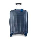 RONCATO WE ARE TEXTURE HARD LUGGAGE BLUE 26"