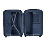 RONCATO WE ARE TEXTURE HARD LUGGAGE BLUE 26"