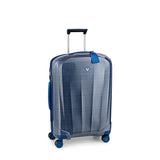 RONCATO WE ARE TEXTURE HARD LUGGAGE BLUE 26"