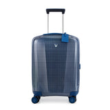 RONCATO WE ARE TEXTURE HARD LUGGAGE BLUE 21"