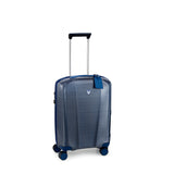 RONCATO WE ARE TEXTURE HARD LUGGAGE BLUE 21"