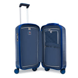 RONCATO WE ARE TEXTURE HARD LUGGAGE BLUE 21"