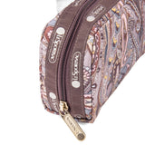 LESPORTSAC Rectangular Cosmetic Range Paisley Swirl Color Soft One Size Handbag