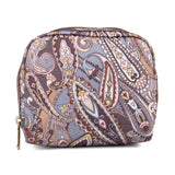 LESPORTSAC Square Cosmetic Range Paisley Swirl Color Soft One Size Handbag