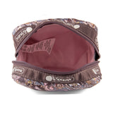 LESPORTSAC Square Cosmetic Range Paisley Swirl Color Soft One Size Handbag