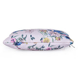 LeSportsac 3 Zip Cosmetic Soft  Endless Fields Pink Pouch
