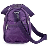 LeSportsac Medium Weekender Soft Black Berry Mr Weekender Bag