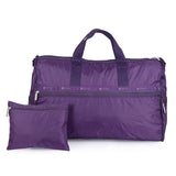LeSportsac Large Weekender Soft Black Berry Mr Weekender Bag
