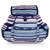 LeSportsac  Voyager Range Beach Stripe Color Soft One Size Backpack