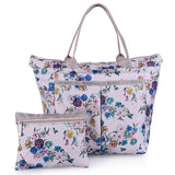 LeSportsac Small Everygirl Soft Endless Fields Pink Tote Bag