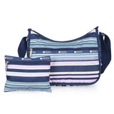 LESPORTSAC Classic Hobo Range Beach Stripe Color Soft One Size Cross Body Bag