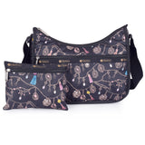 LeSportsac Classic Hobo Soft Tassel Dazzle Cross Body Bag