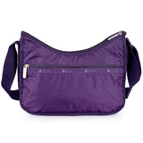 LESPORTSAC Classic Hobo Range Black Berry Mr Color Soft One Size Cross Body Bag