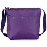 LeSportsac Small Cleo Hobo Range Black Berry Mr Color Soft One Size Cross Body Bag