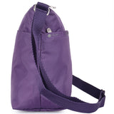 LeSportsac Small Cleo Hobo Range Black Berry Mr Color Soft One Size Cross Body Bag
