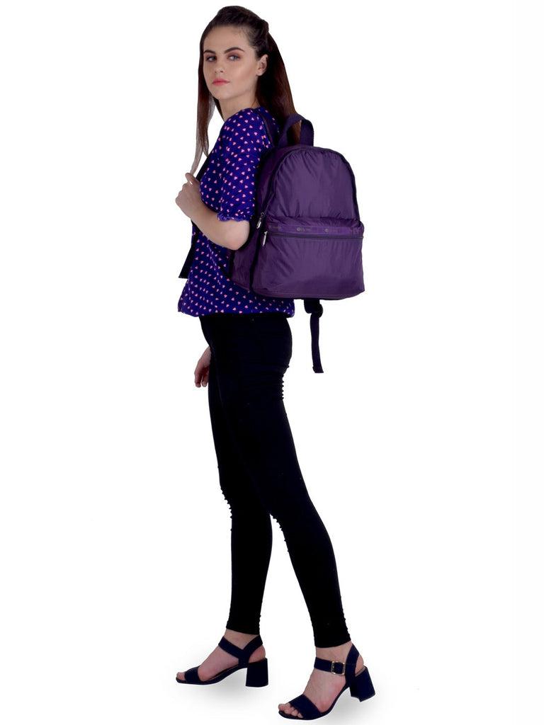 LESPORTSAC Basic Range Black Berry Mr Color Soft One Size Backpack