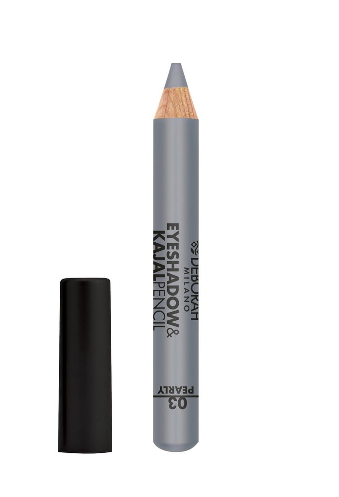 Deborah Milano Eyeshadow&Kajal Pencil - 03 Pearly Silver