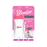 Blenior Heating Device Set (Heating Machine + 1 Roll-On Wax + 4 Wipes + Waxing Paper 20Cm)