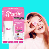 Blenior Heating Device Set (Heating Machine + 1 Roll-On Wax + 4 Wipes + Waxing Paper 20Cm)