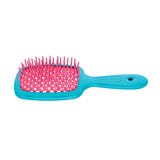 Janeke Professional Small Super Brush (Fuchsia / Turquoise)