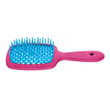 Janeke Fuchsia Turquoise Color Small Superbrush  (Pack of 4)