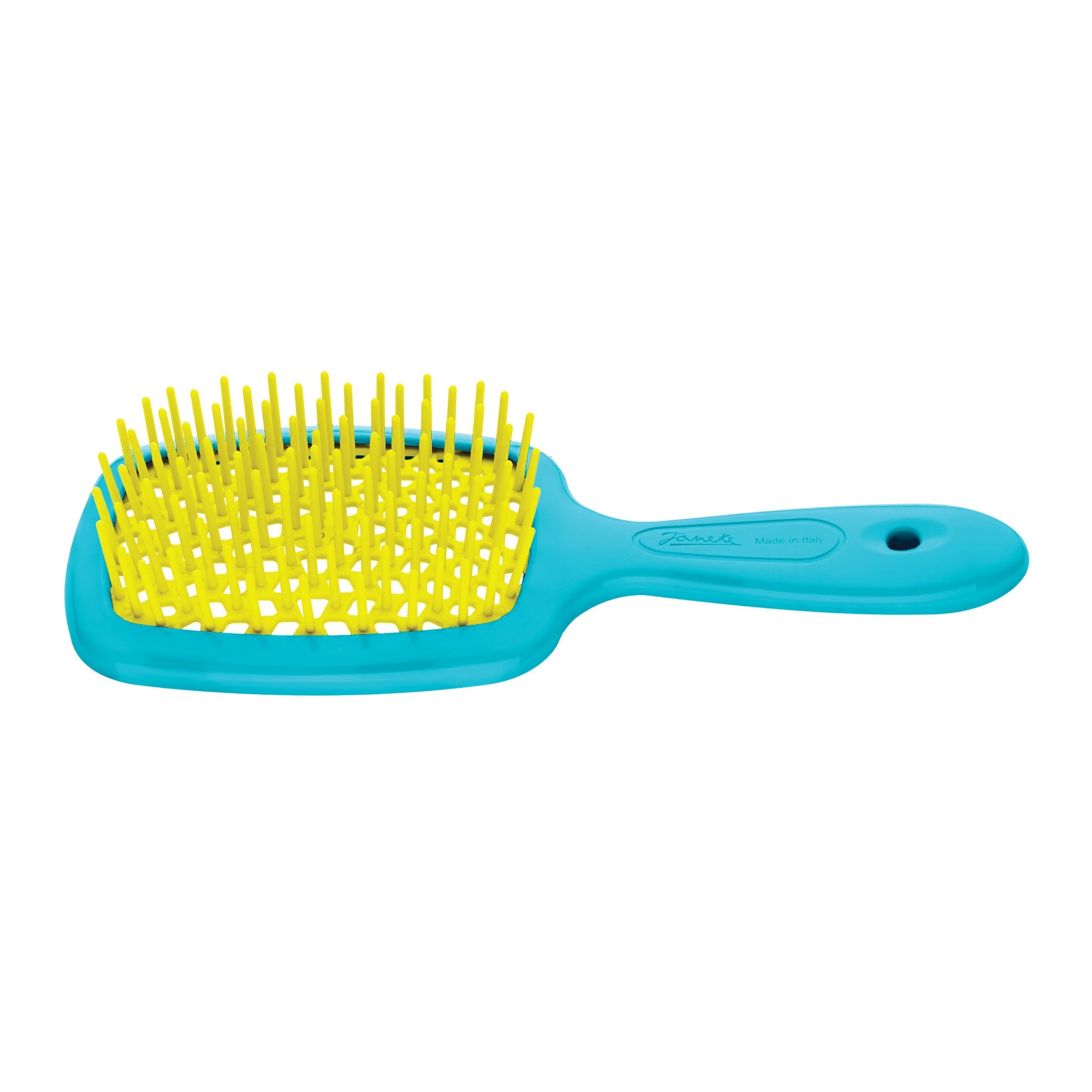 Janeke Professional Small Super Brush (Turquoise)