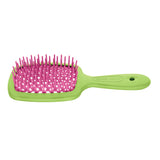 Janeke Green & Fuchsia Color Small Superbrush (Pack of 4)