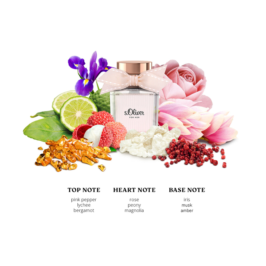 s.Oliver For Her Eau de Parfum Natural Spray 30ml