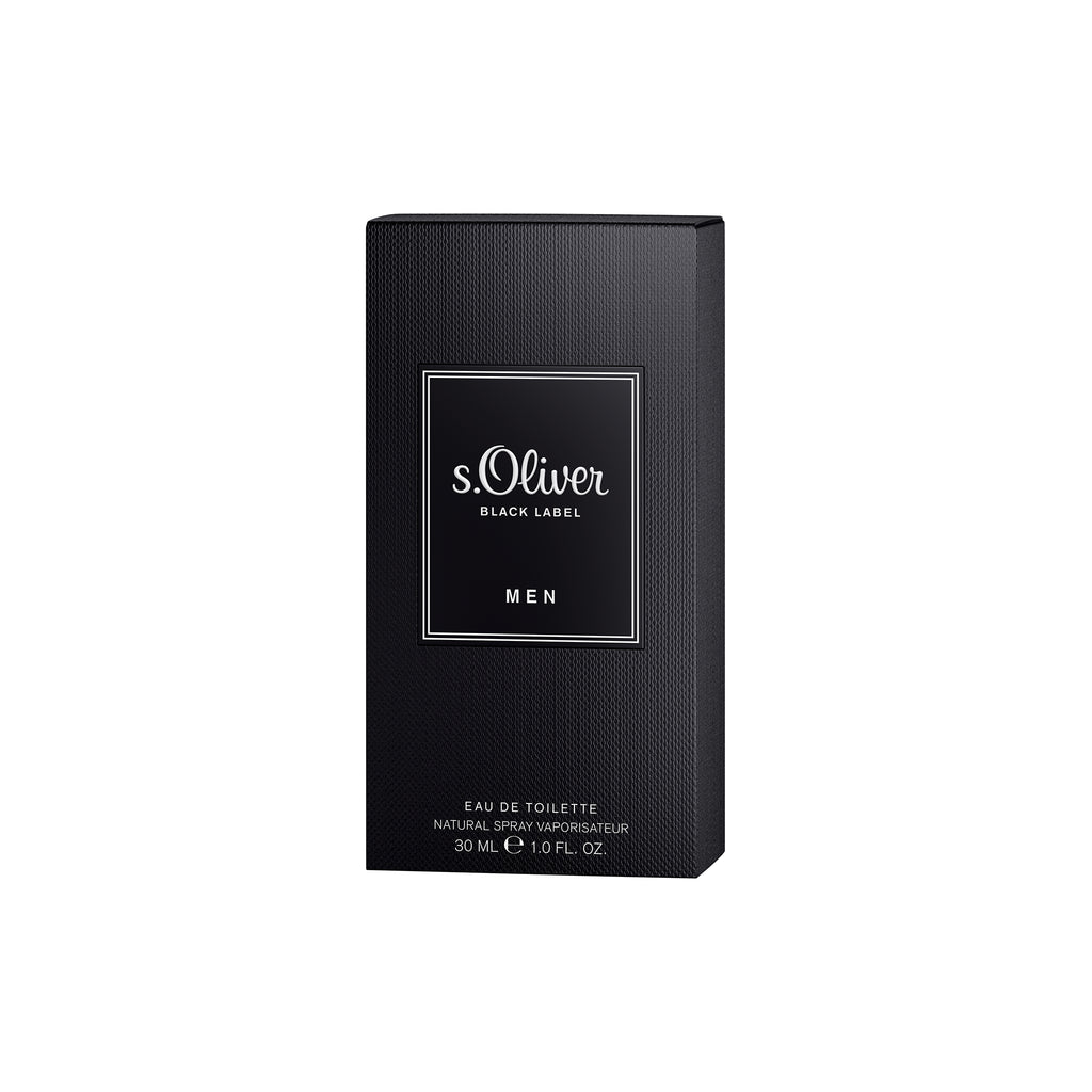 s.Oliver Black Label Men Eau de Toilette Natural Spray, 30 ml - oh feliz