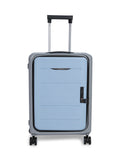 Baomi Folding Trolley Blue Grey Hard Trolley